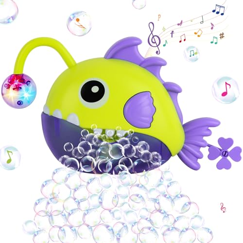 Baby Bath Toys 1 2 3 4 Years, Shark Toys Bath Toy Baby, Automatic Bubble Generator for Bathtub with Music, Baby Bath Toys 1-5 Years, Birthday Gifts, Christmas