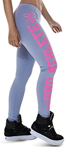 Xize Women Gothic Leggings Letter Print Sport leggins Slim Fitness Workout Pants Active Legging S~4XL