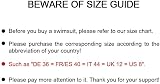WIN.MAX Tummy Control Swimsuit Ruched Padded Maternity Plus Size C-DD UK12 view 6