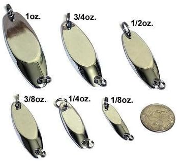 Set of 20 CHROME 3/4oz. (20gr.) Master Kast Spoons
