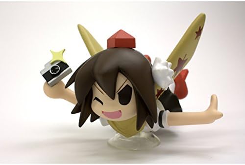Amazon 東方ソフビシリーズ07 ローアングラー文ちゃん 射命丸 文 イラスト 牛木義隆 フィギュア ドール 通販