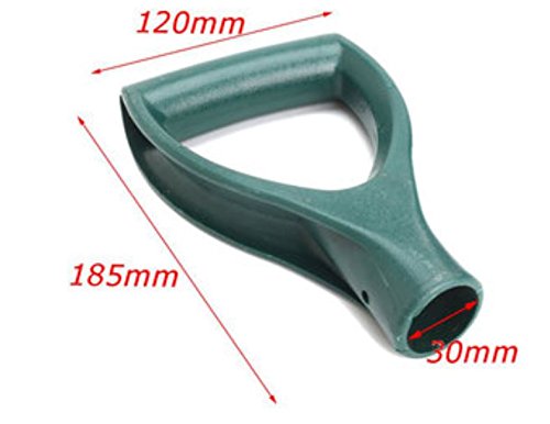 Plastic Green Scoop Poly D Grip Handle Replacement Lawn Farm Snow Removal Spade Fork Shovel by ShopIdea