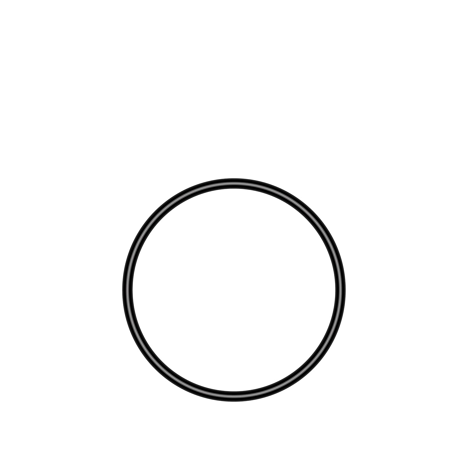 Othmro 10 Pcs Nitrile Rubber O-Rings, 85mm OD 77mm ID 4mm Width, Rubber Washers Metric Buna-N Sealing Gasket Rings for DIY Tap Sink