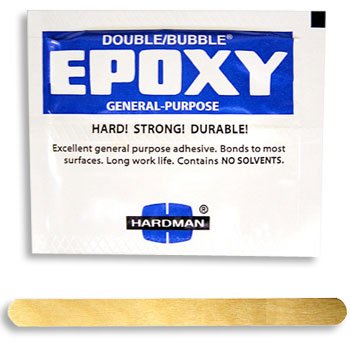 Hardman Double Bubble Blue General Purpose Slow-Setting Epoxy (2 hours) 25 Packs (#04005)