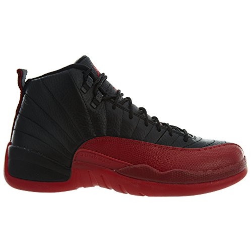 Jordan Nike Air 12 Retro Flu Game Men's Shoes Black/Varsity Red 130690-002 (8.5 D(M) US) - Buy 