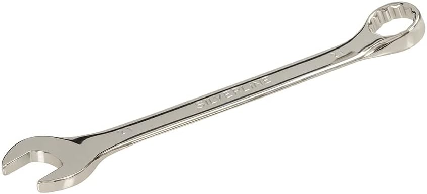 Silverline LS21 21 mm Combination Spanner Thin Profile Chrome Vanadium