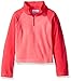 Columbia Big Girls' Glacial Fleece Half Zip, Camellia Rose/Punch Pink, Large (14/16)