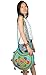Tribe Azure Women Hippie Sling Handmade Crossbody Bag Boho Chic Patchwork Embroidered Shoulder Large Purse Gypsy Blue