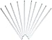 Glass Stirring Rod 250 mm - Stirring Rods 9.8 inch - Pack of 20 Stirrers - Glass Stirrer - Stirring rod