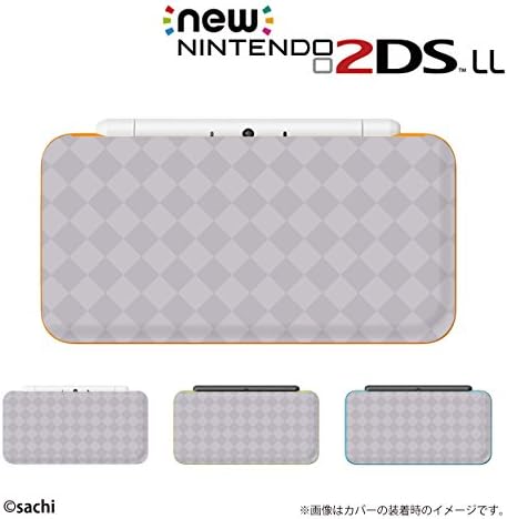 新品 正規品 New Nintendo 2ds Llシリーズ カバー ケース ハード かわいいgirls 17 アーガイルチェック パステルパープル 期間限定送料無料