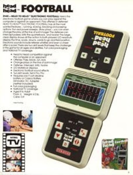 coleco handheld football
