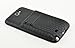 LiViTech Extended Battery Cover with Stand TPU Silicone Case for Samsung Galaxy Note 2 II N7100 (Black)