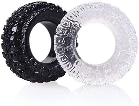 SXB-Love 2pcs/Delay Ring Silicone Massage Ring … Palo de masaje para adultos