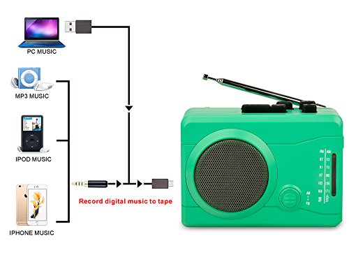 1 DIGITNOW+Cassette+Personal+Recorder+Wireless