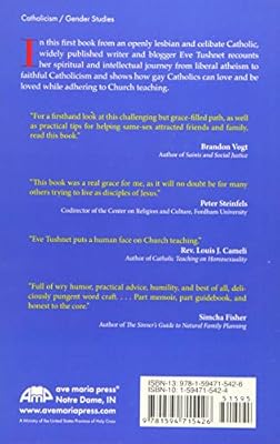 Gay And Catholic Accepting My Sexuality Finding Community Living My Faith Eve Tushnet Amazon Com Au Books