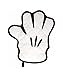 Disney Parks Exclusive Mickey Mouse Glove Hand Oven Mitt