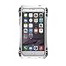 IPhone SE Case,WishLotus® Shockproof Drop Proof Water Resistant Carbon Fiber Zinc Magnesium Alloy Metal Gorilla Glass Heavy Duty Armor Case Cover for Apple iPhone SE & iPhone 5S 5 (Silver/Black/Red)