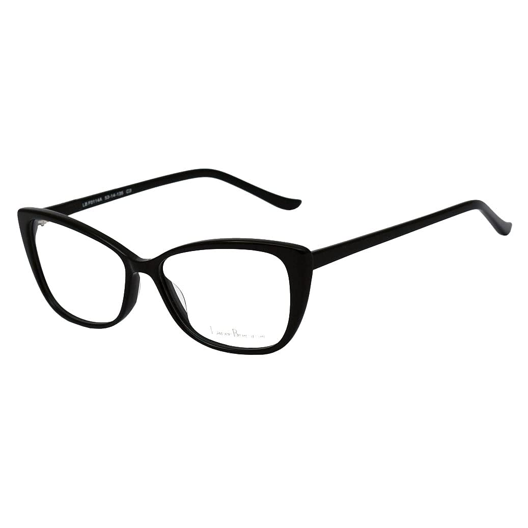Buy LANCE BREMMER Full Rim Black Butterfly eyeglass for Female at Amazon.in