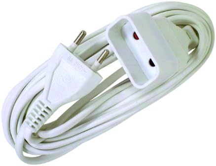 Voltman VOM530463 European Electrical Extension Cable 6 A 2-Pin 75 10 m