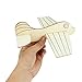 Neworkg 6 Pack Wood Glider Planes, Flying Glider Plane, Unfinished Blank DIY Flying Toy Planes for Birthday Party, Carnival Prizes(7.7 inches)