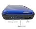 Aluminum RFID Blocking Portable Wallet Charging Power Bank - Cell Phone Battery Charger Wallet - Credit Card Holder - Seen TV (Black)