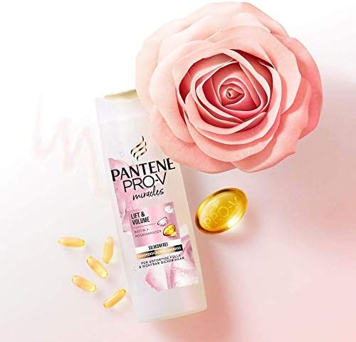 Pantene Pro V Miracles Lift Volume Siliconenvrije Shampoo 250 Ml Biotine Rozenwater Schoonheid Haarverzorging Shampoo Dames Shampoo Zonder Siliconen Volume Dik Haar Lang Haar Amazon Nl
