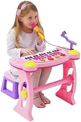 Sing Along Keyboard, Stand and Stool - Pink (334997800)