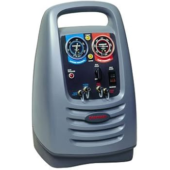recovery machine robinair refrigerant hz unit less oil ac contaminated identifier purge plus air toolpan 110v valuetesters hvac