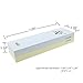 ANG® 1000/3000 Grit Combination Corundum Whetstone Knife Sharpening Stone 2-sided Sharpener with Non-slip Silicone Base