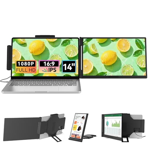 Laptop Screen Extender 14.1" 1080P IPS