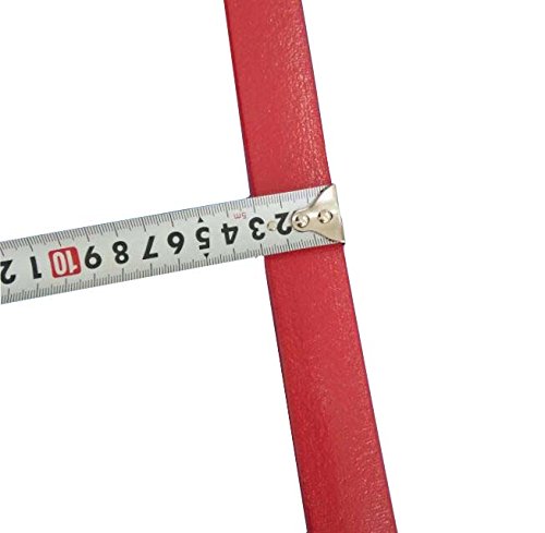 Hongwo Waterproof NBR Foam Kneeling Cushion Kneeler Pad Gardening Seat Mat Knee Mat with Handlesfor Baby Bath, Exerise, Prayer, Work-15.7"x7.1"x1.2"-Red
