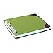 Wilson Jones Canvas Sectional Storage Post Binder, Letter Size, 4.25 Inch Post Spacing, Green (W278-27A)