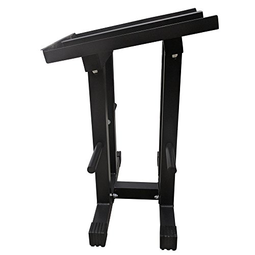 Titan Adjustable Dumbbell Column Stand and Plate Tree Power Block