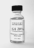 Salicylic Acid 20% Chemical Peel 1 fl oz (30ml)Bottle Medical Pure, Instruction Included, ATTENTION Our Salicylic Acid Is Formulated with Alcohol. Please Do Not Buy If This Is an Issue for You