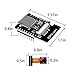 MELIFE ESP32-CAM WiFi + Bluetooth Module WiFi ESP32 CAM Development Board with Camera Module OV2640 2MP for Arduino, Support Image WiFi Upload and TF Card