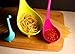 Ingeniuso Loch Ness Ladle Dinosaur Spoon 3 Piece Set | Dino Handle Scoop | Long Neck Monster Strainer Colander | Baby Tea Ball Infuser | Spoons Shaped like Lochness Dinosaurs | Adorable Gift Set 