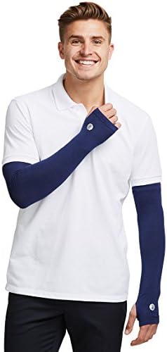 Solbari UPF 50+ Sun Protection Arm Sleeves Sensitive Collection - With Thumbholes - UV Protection, Sun Protective