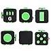 DSSY Fidget Dice Stress Release Toys Black and Green