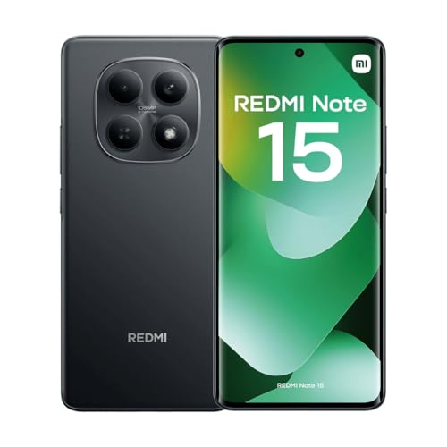 Redmi Note 15 6+128 Black (No Power Adapter Included)