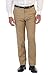 Gioberti Mens Hidden Expandable-Waist Straight-Fit Flat-Front Pants