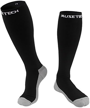Compression Socks (1 pair) for Women &amp; Men - Best For Running, Athletic Sports, Crossfit, Flight Travel - Suits Nurses, Maternity Pregnancy, Shin Splints, Size Small