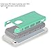 iPhone 5s Case,iPhone 5 Case,by Ailun,Soft TPU Bumper&Hard Shell Solid PC Back,Shock-Absorption&Anti-Scratch Hybrid Dual-Layer Slim Cover[Green]