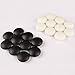 Yellow Mountain Imports 20 Spare Yunzi Double Convex Go Game Stones - 9.2 Millimeters (Size 33)
