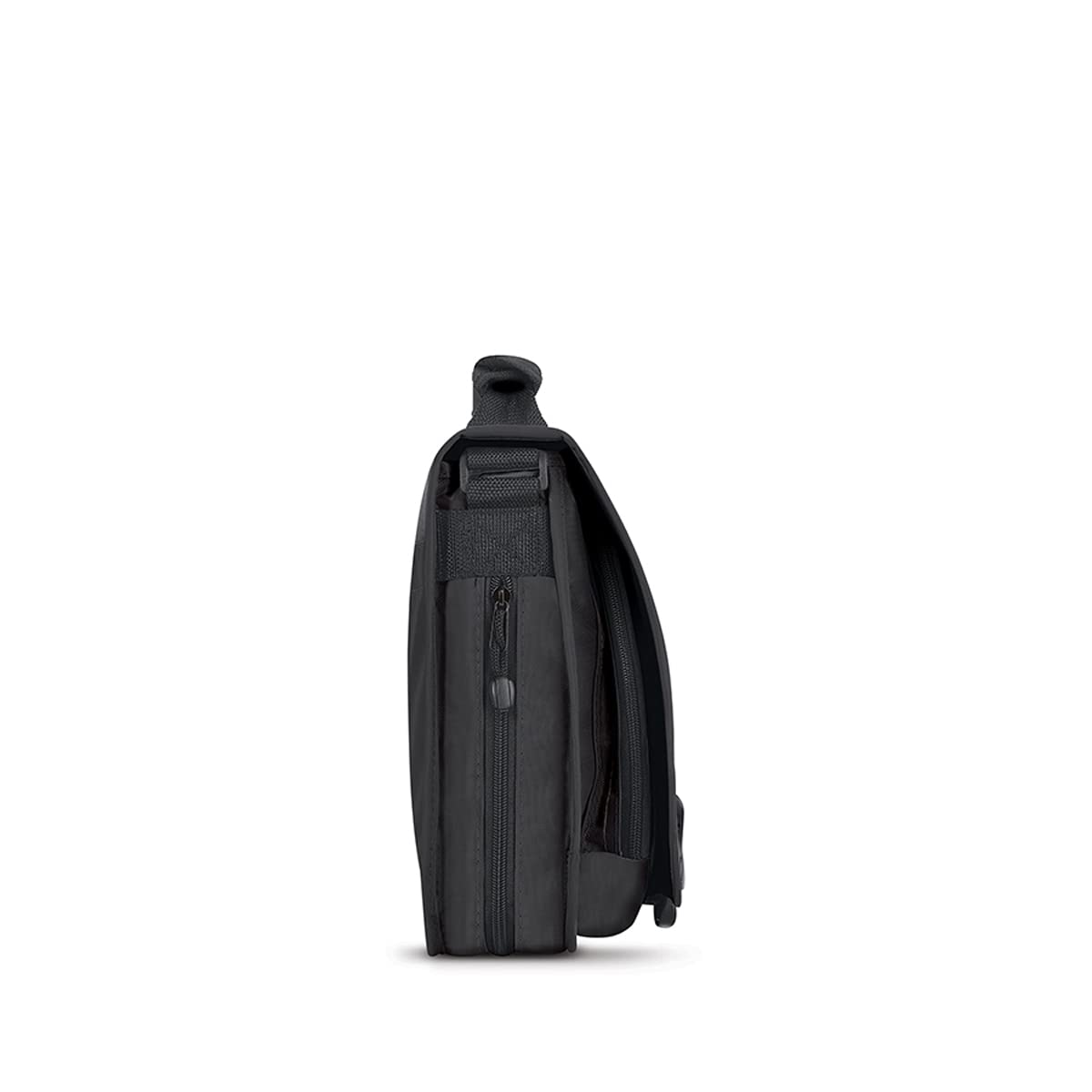 Solo New York Conquer 15.6-Inch Expandable Laptop Messenger, Black (NY10-4), One Size