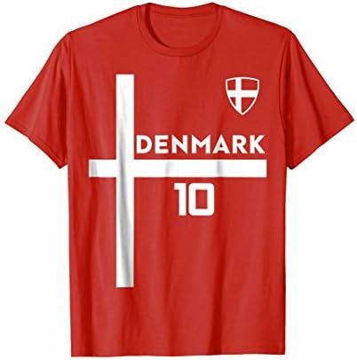 DENMARK SOCCER JERSEY STYLE FODBOLD DANMARK MEN WOMEN KIDS T-Shirt