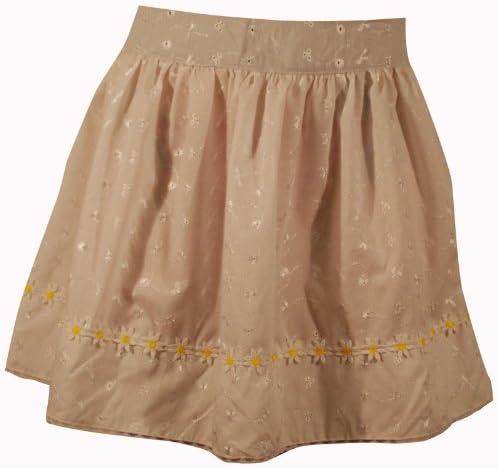 Switchblade Stiletto Womens EYELET RUFFLE MINI SKIRT- Daisy White