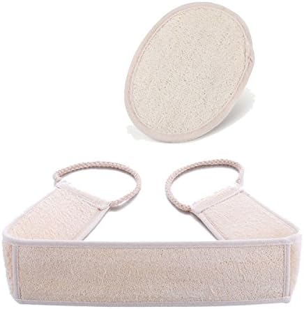 Come Baby Loofah Straps, Loofah Shower Brush; Mild Cleansing Exfoliating,Bath and Shower Long Handle Massage Wash Straps Body Shower Helper (2Pcs)