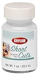 Krylon KSCB025 Short Cuts Brush-On Paint, Gloss White, 1 Ounce