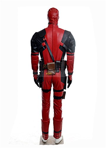 X-Men Deadpool Overall Battleframe PU cosplay costume - Image 2