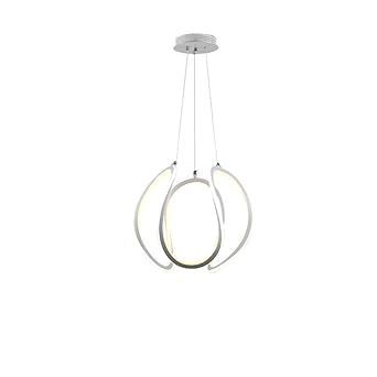 Qeq Modern Led Chandelier Surround Pendant Light Acrylic Fixture